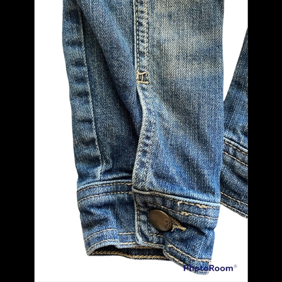 Gap Kids Medium Wash Denim Jacket Size XXL - Girls - Picture 7 of 7